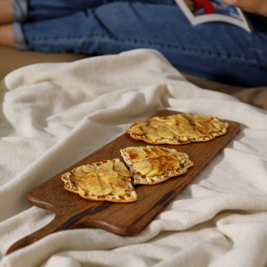 Tarte au pomme sur pain azyme